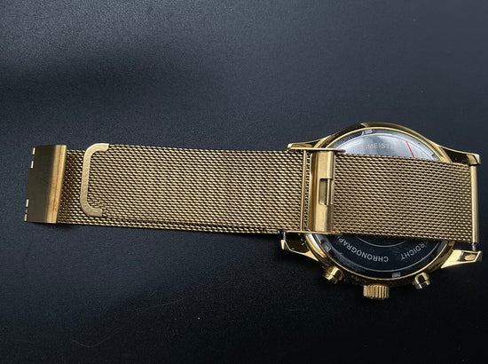 Goldene Burgmeister Uhr BM320-274