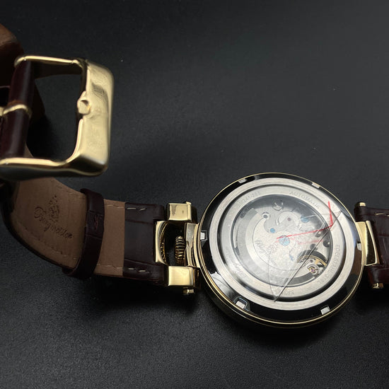 Goldene Burgmeister Uhr BM241-285