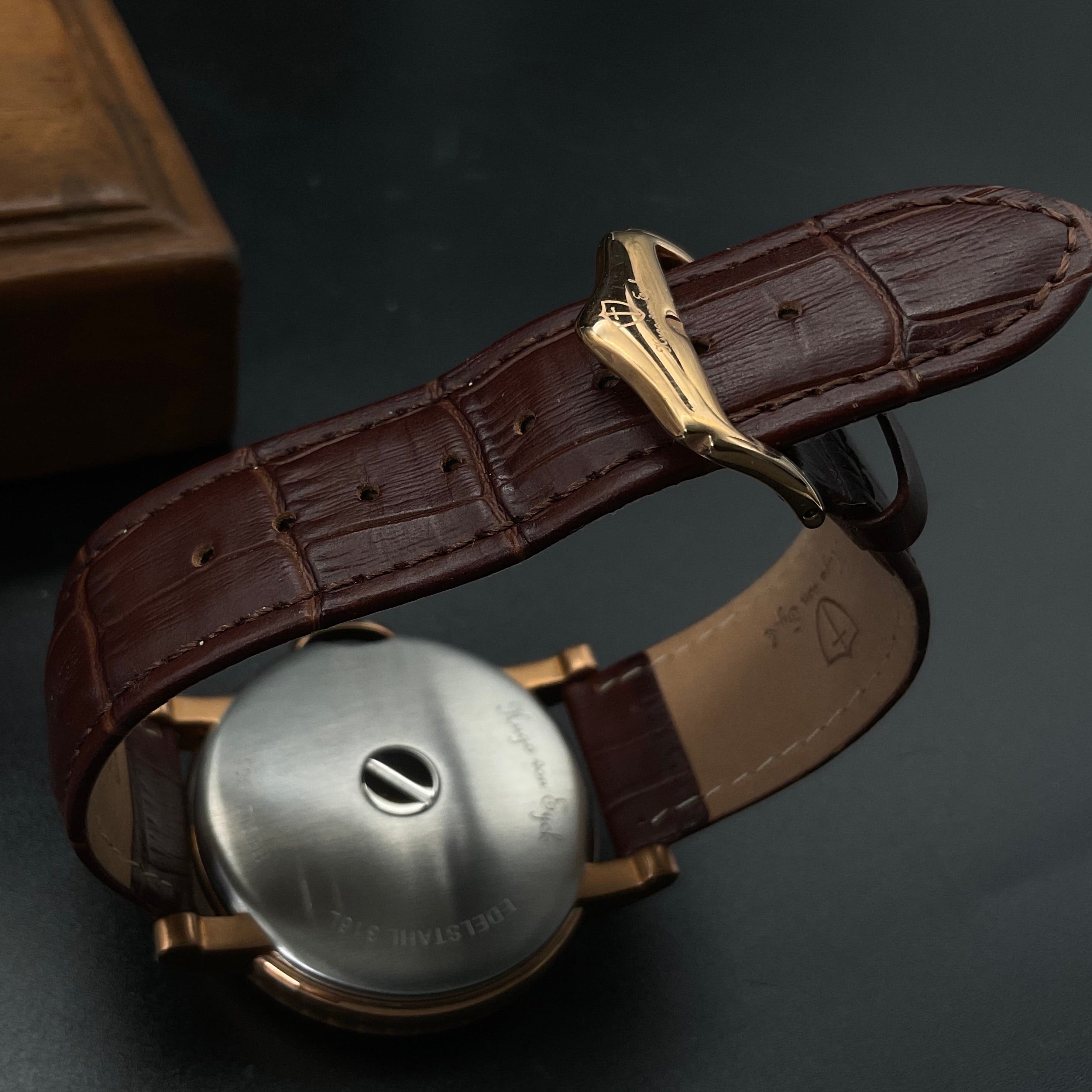 Roségoldene Hugo von Eyck Uhr HE202-305