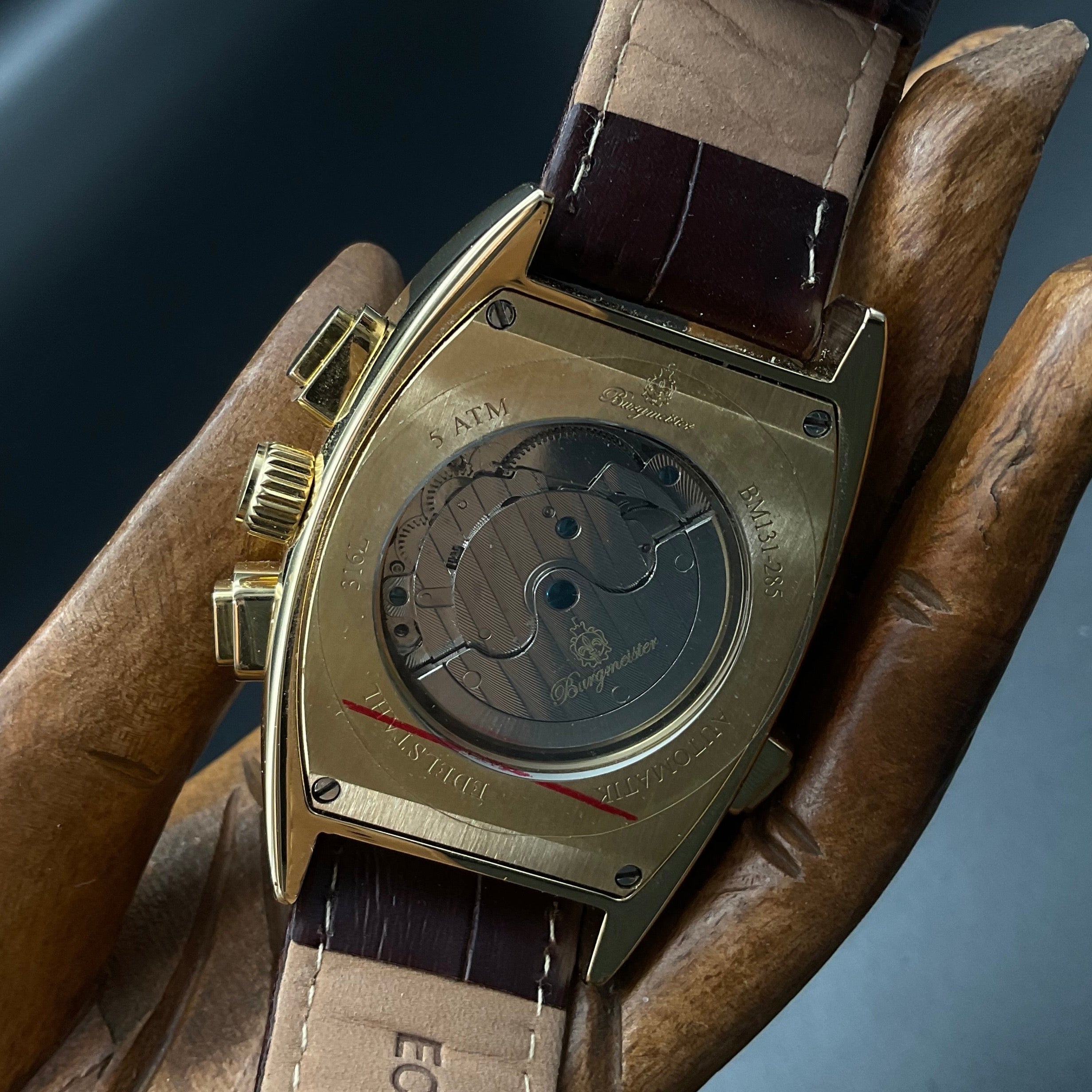 Goldene Burgmeister BM131-285 Herrenuhr