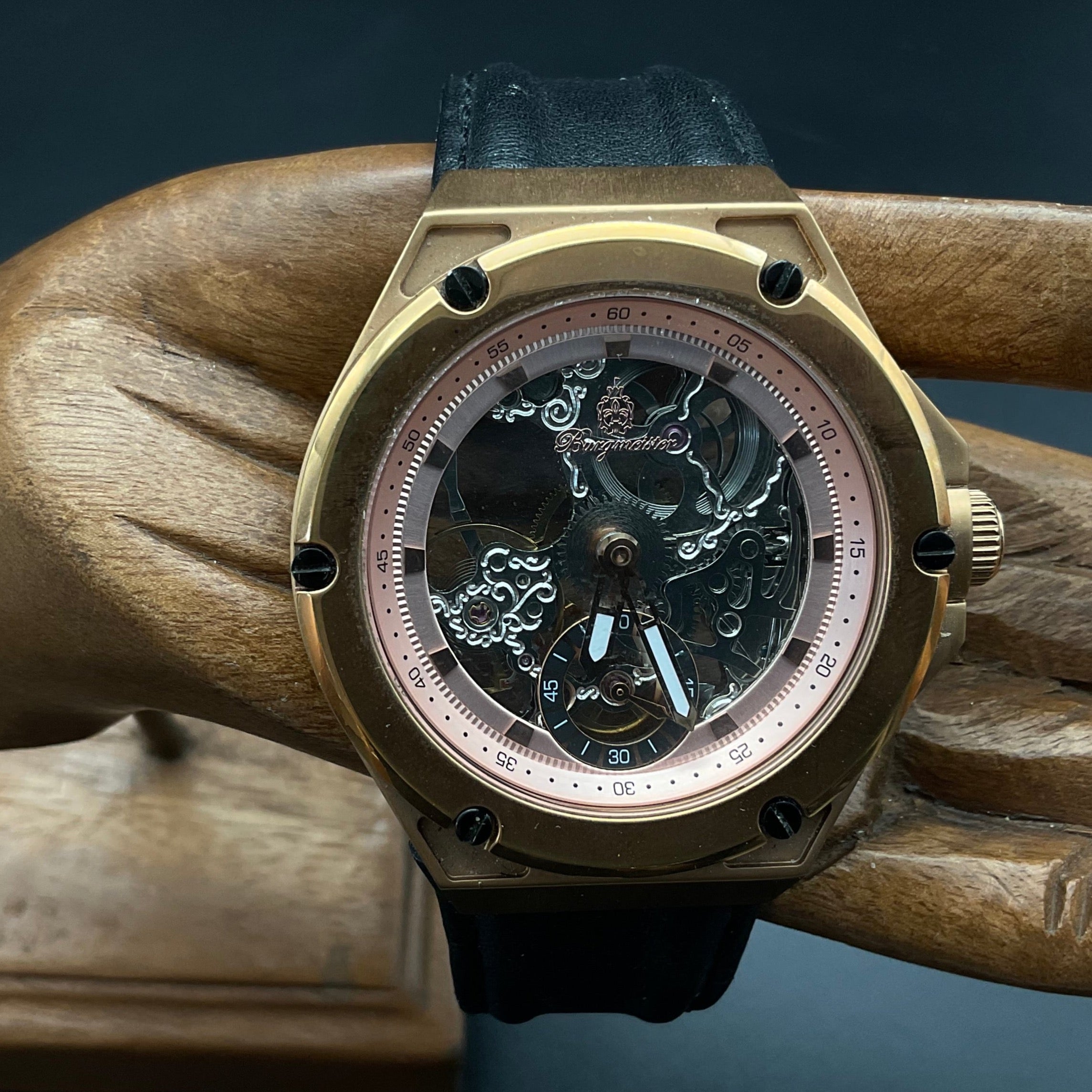 Roségoldene Burgmeister Uhr BM232-302