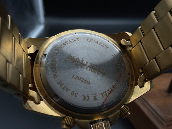 Gold-blaue Nautec No Limit Uhr 129259