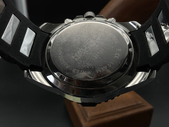 Schwarz-grüne Nautec No Limit Uhr 121727