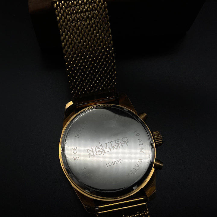 Goldene Nautec No Limit Uhr 124032
