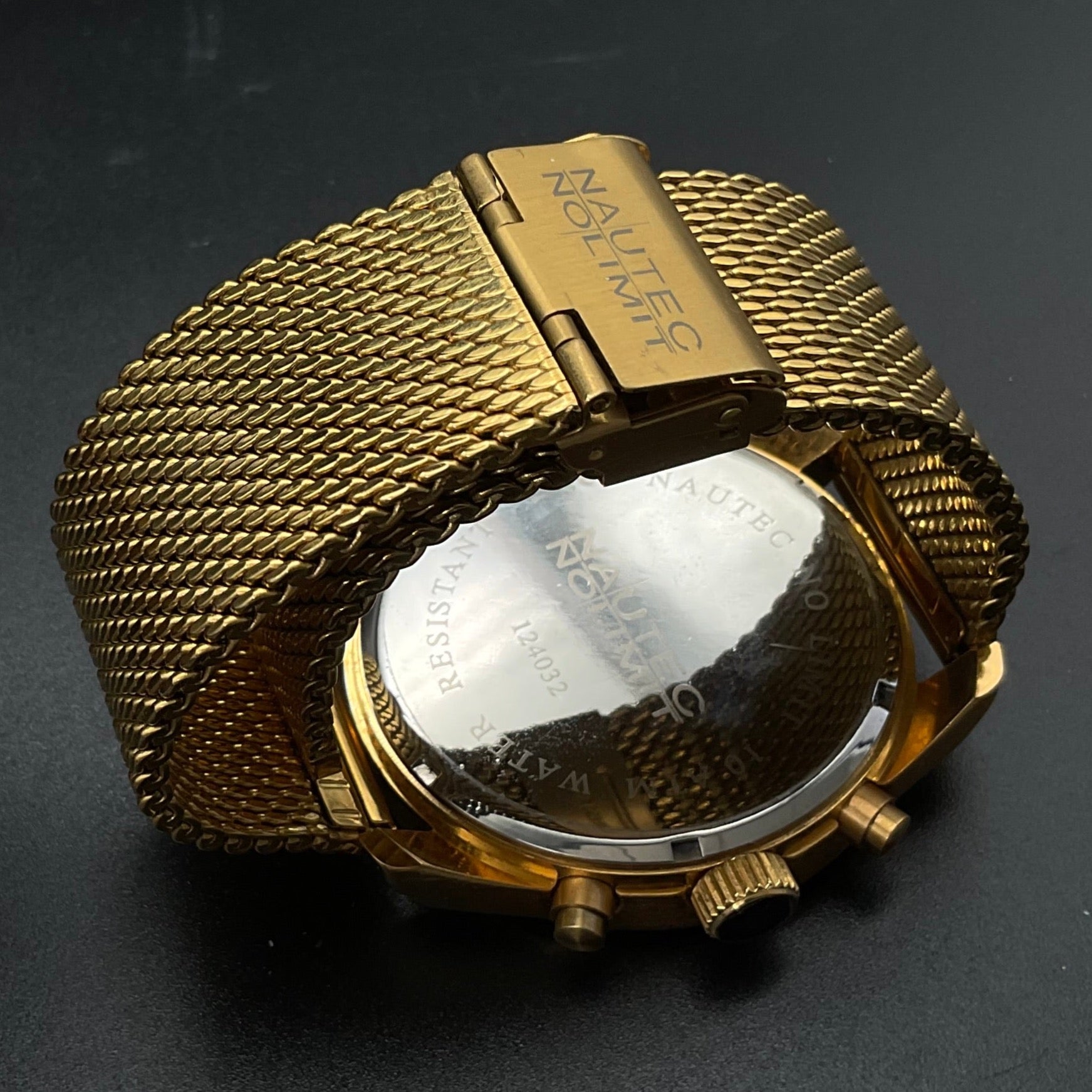 Goldene Nautec No Limit Uhr 124032