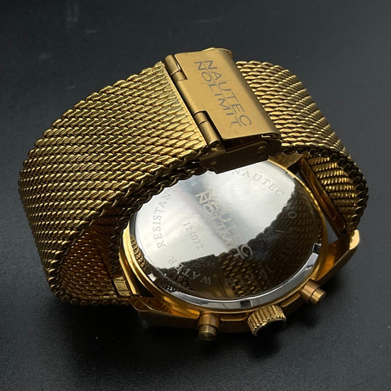 Goldene Nautec No Limit Uhr 124032