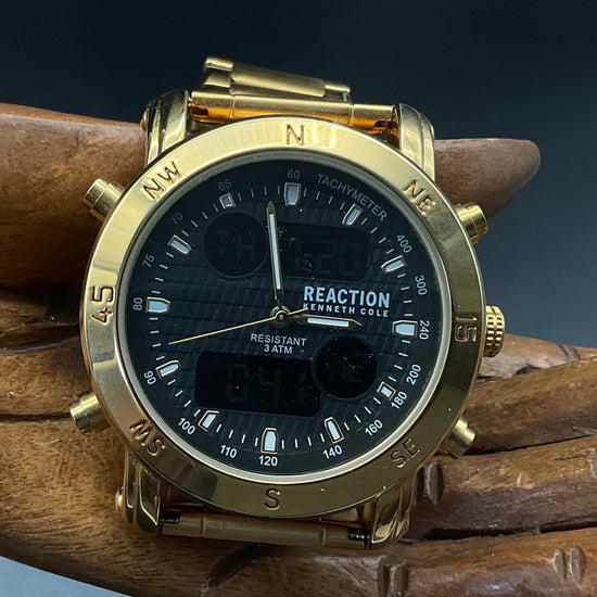 Goldene Reaction Kenneth Cole Uhr