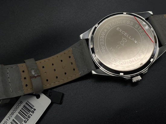 Grau-blaue Excellanc Uhr