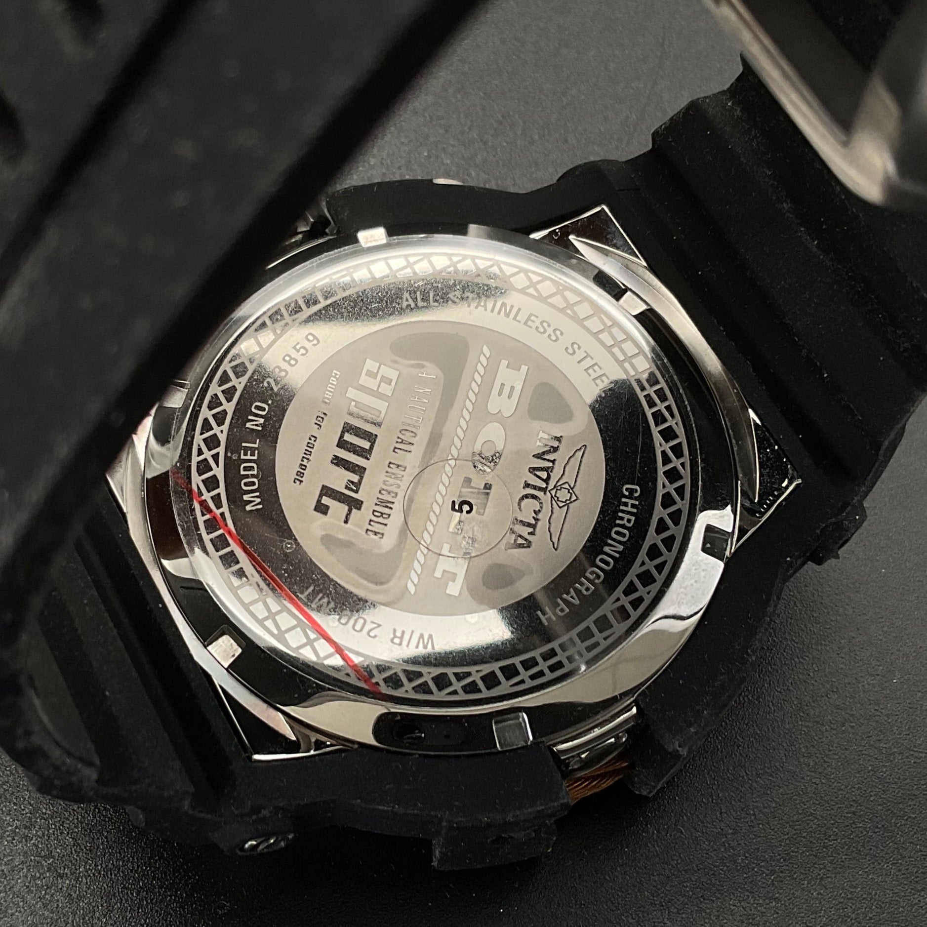 Roségoldene-schwarze Invicta 23859 Uhr