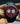 Rot-schwarze Delbana Uhr 44501.588.6