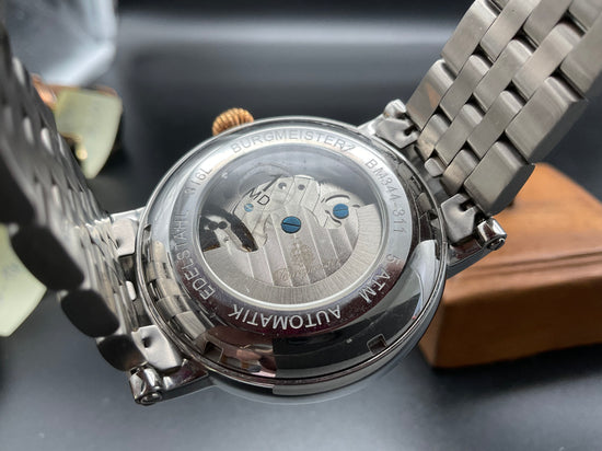 Gold-silberne Burgmeister BM344-311 Uhr