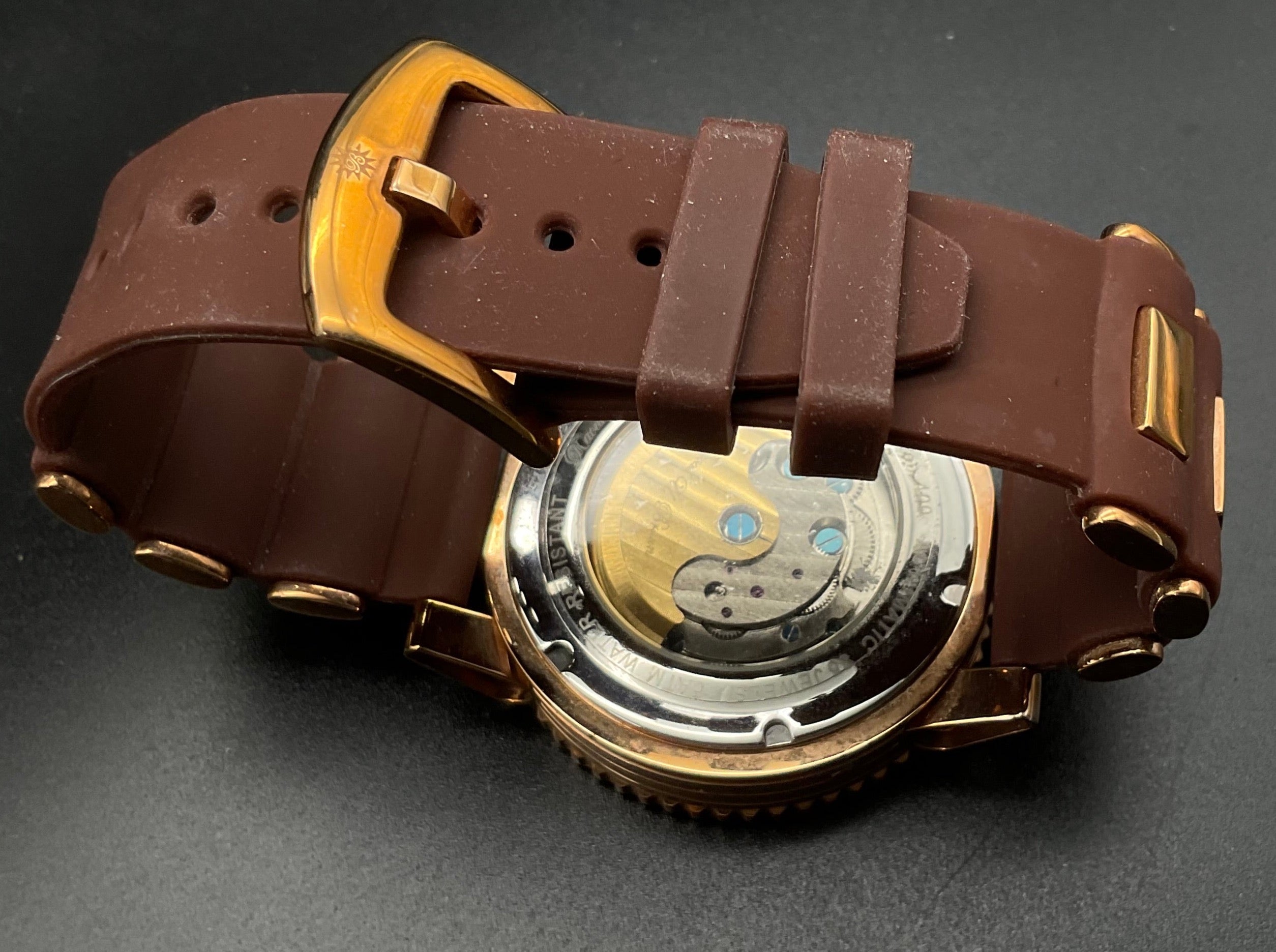 Roségoldene-Braune Raoul U. Braun RUB05-0051 Uhr