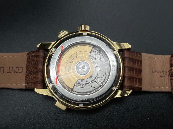 Goldene Raoul U. Braun RUB05-0404 Uhr