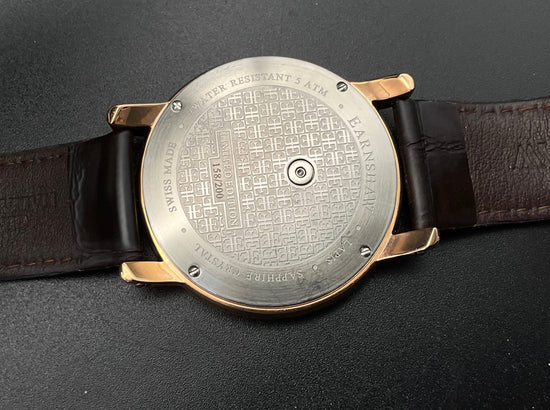 Gold-blaue Earnshaw Uhr