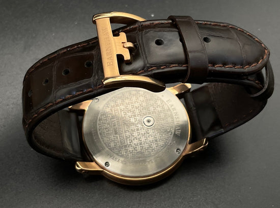 Gold-blaue Earnshaw Uhr