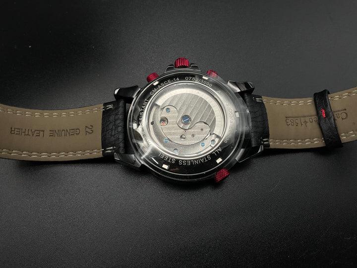 Gold-rote Calvaneo 1583, Red Cobra Collectors Edition 0752 Uhr