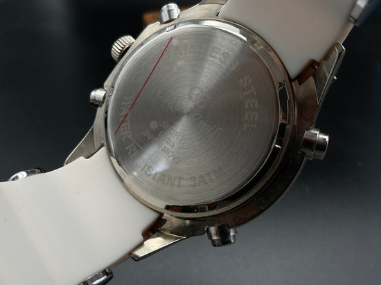 Roségold-weiße Oskar Emil Uhr