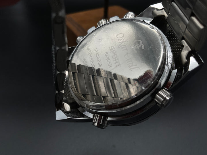 Silberne Oskar Emil Uhr