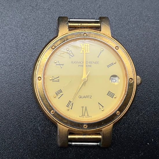 Goldene Raymond Renee Uhr