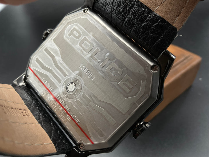 Schwarze Police 13088J Uhr