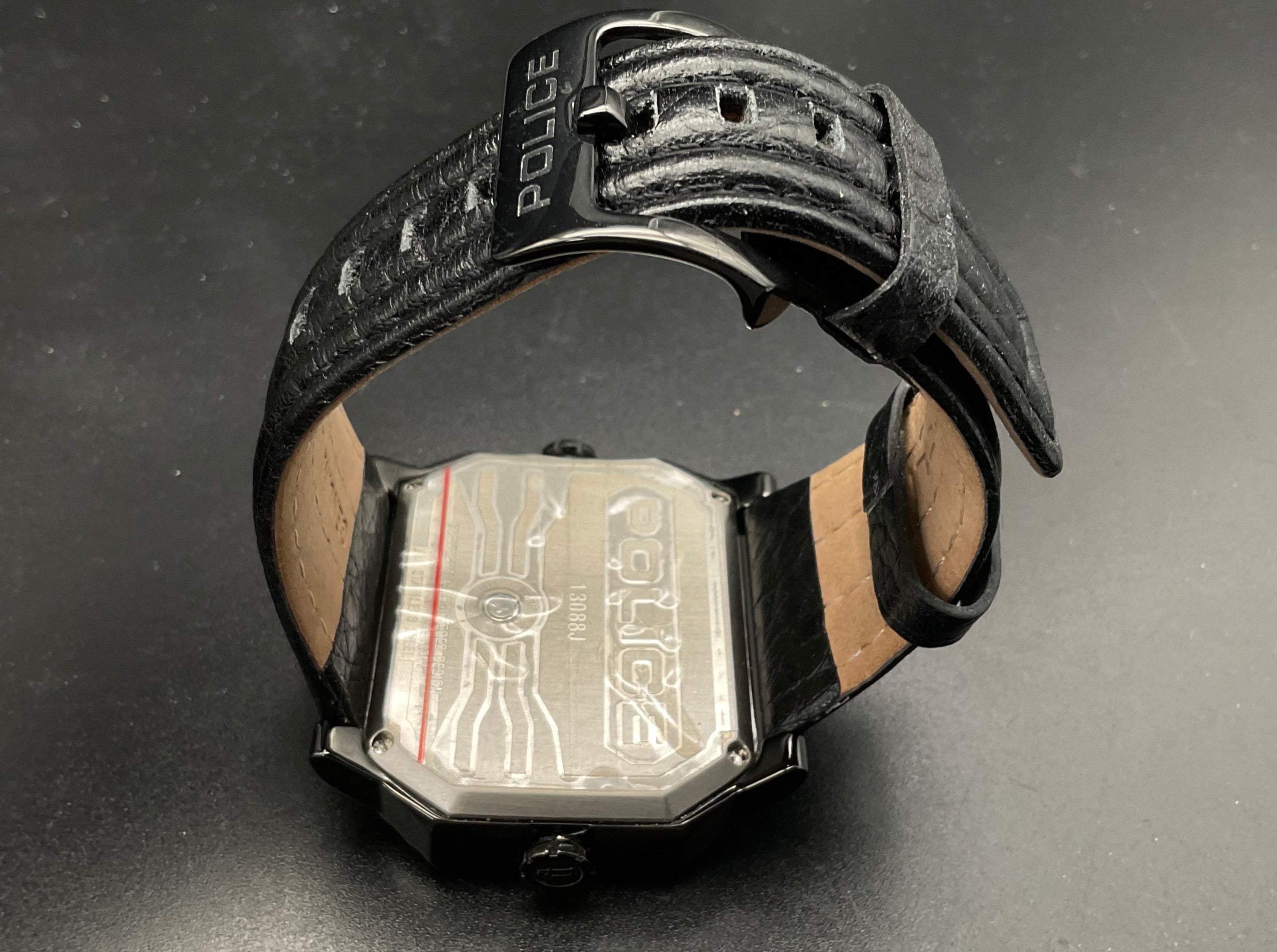 Schwarze Police 13088J Uhr