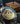 Gold-blaue Portas Uhr