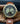Gold-graue Portas Uhr