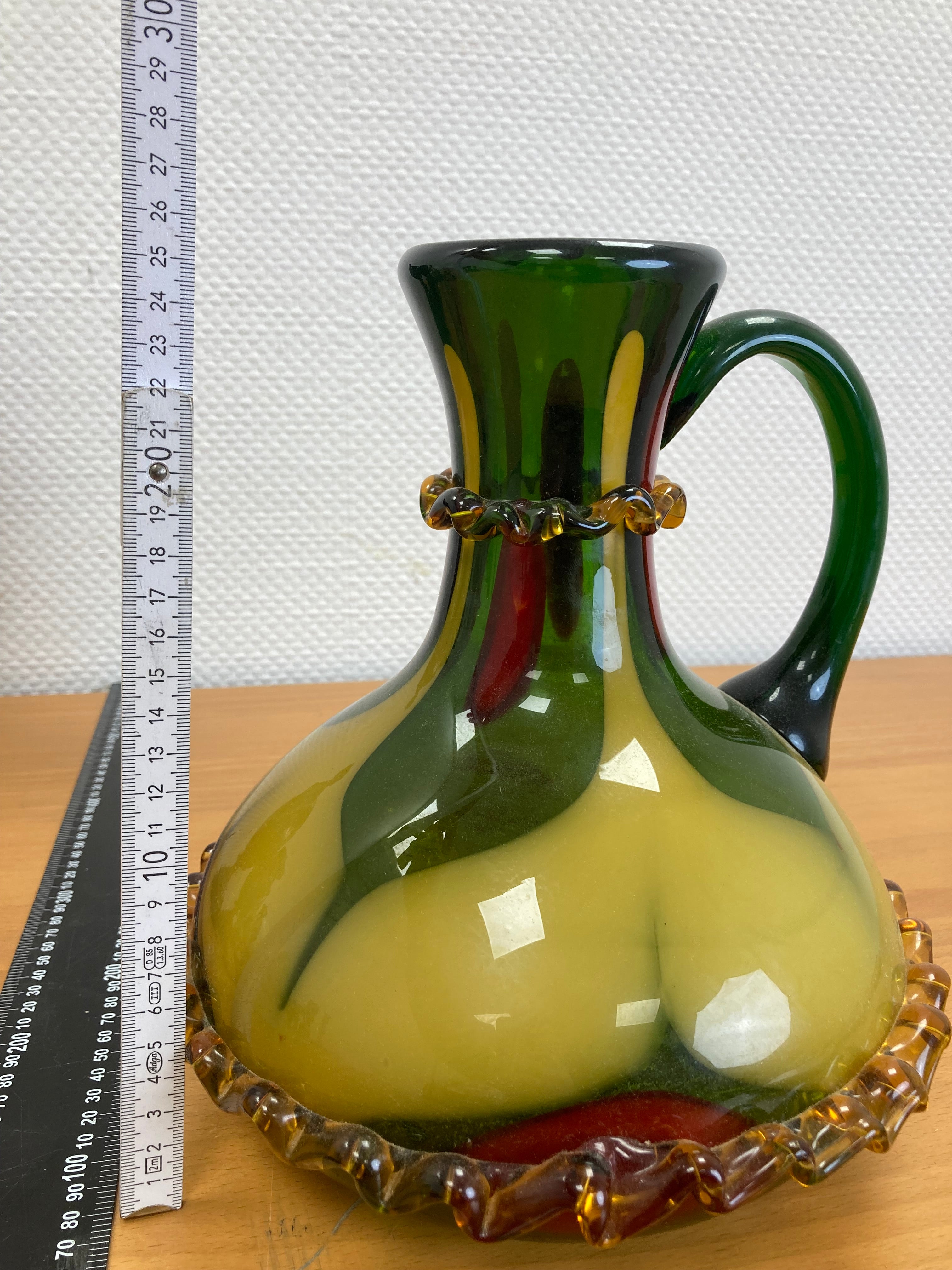 Vase Vintage Grün 70er Jahre