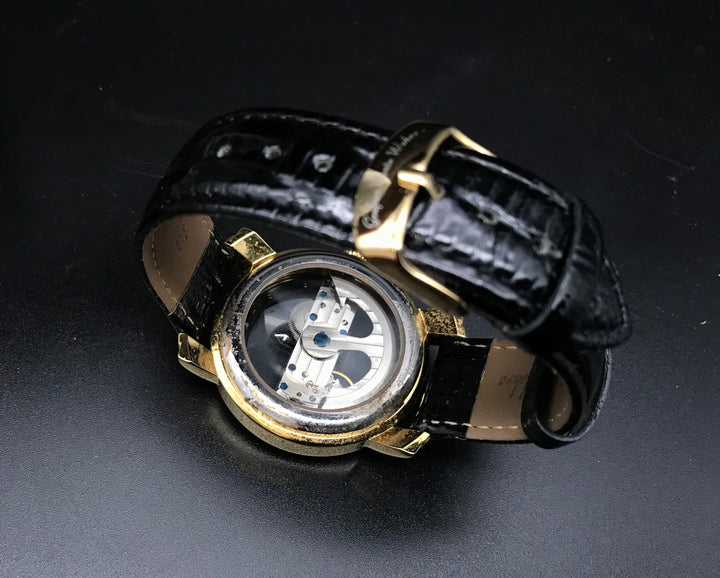 Gold-Schwarze Graf von Monte Wehro Uhr