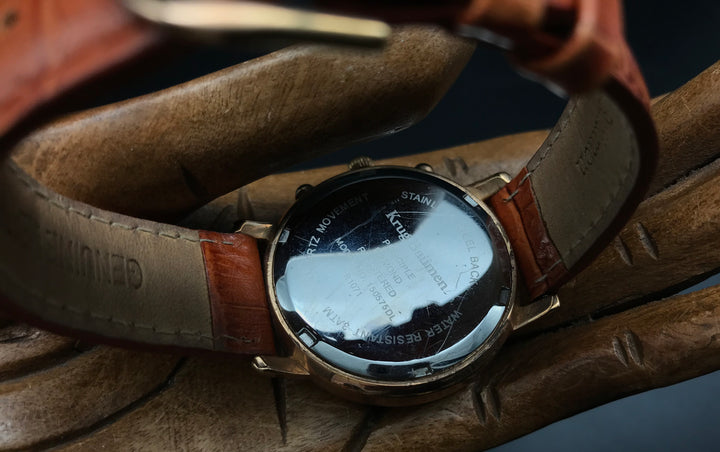 Braun-goldene Krug-Baümen principle Diamond Uhr