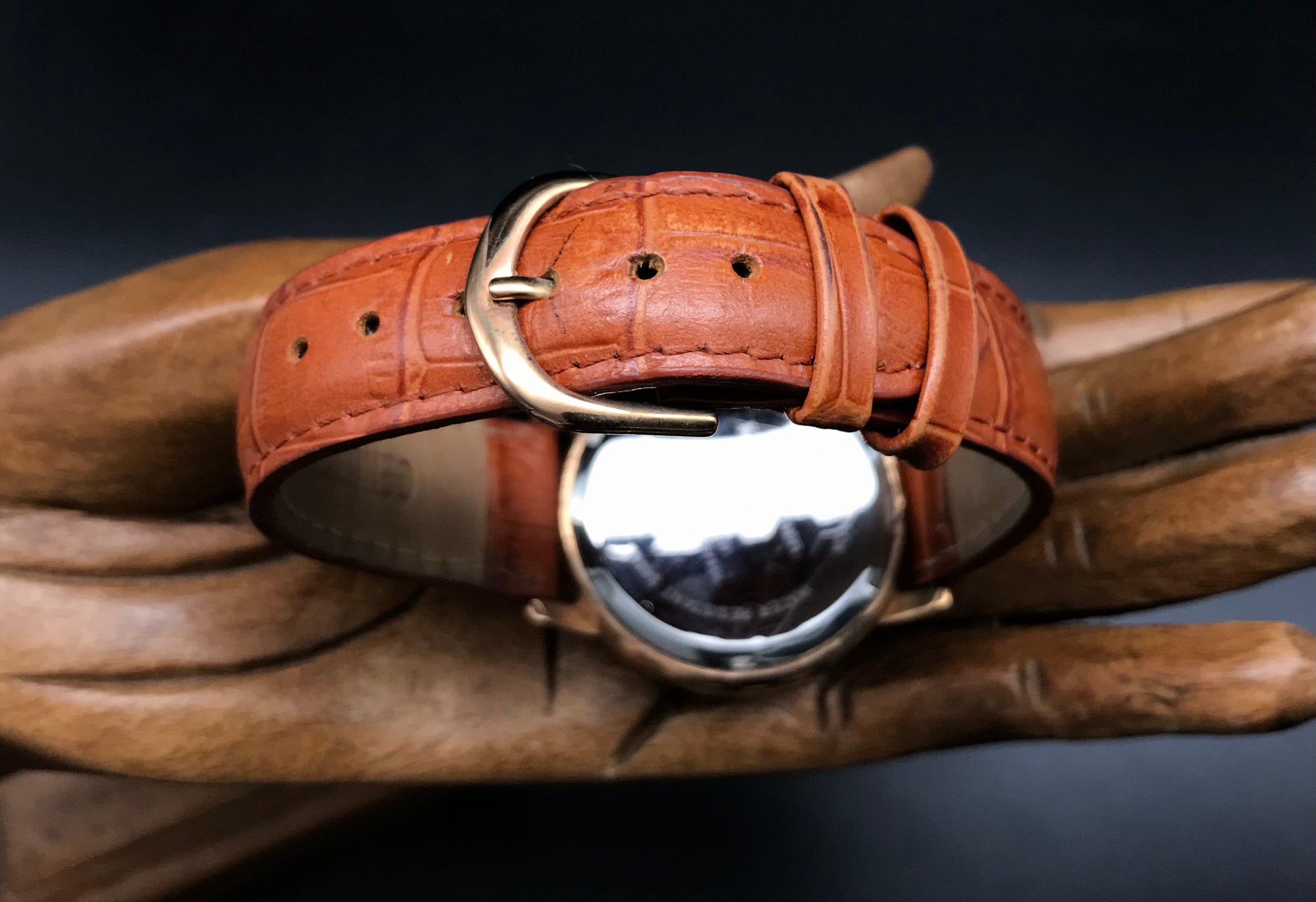 Braun-goldene Krug-Baümen principle Diamond Uhr