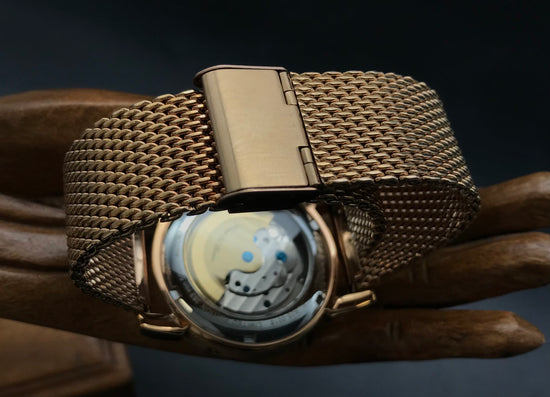 Roségoldene Raoul U. Braun Uhr