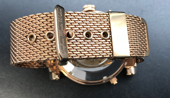 Roségoldene Garf von Monte Wehro Uhr