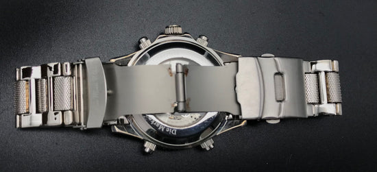 Grün-silberne Graf von Monte Wehro Uhr