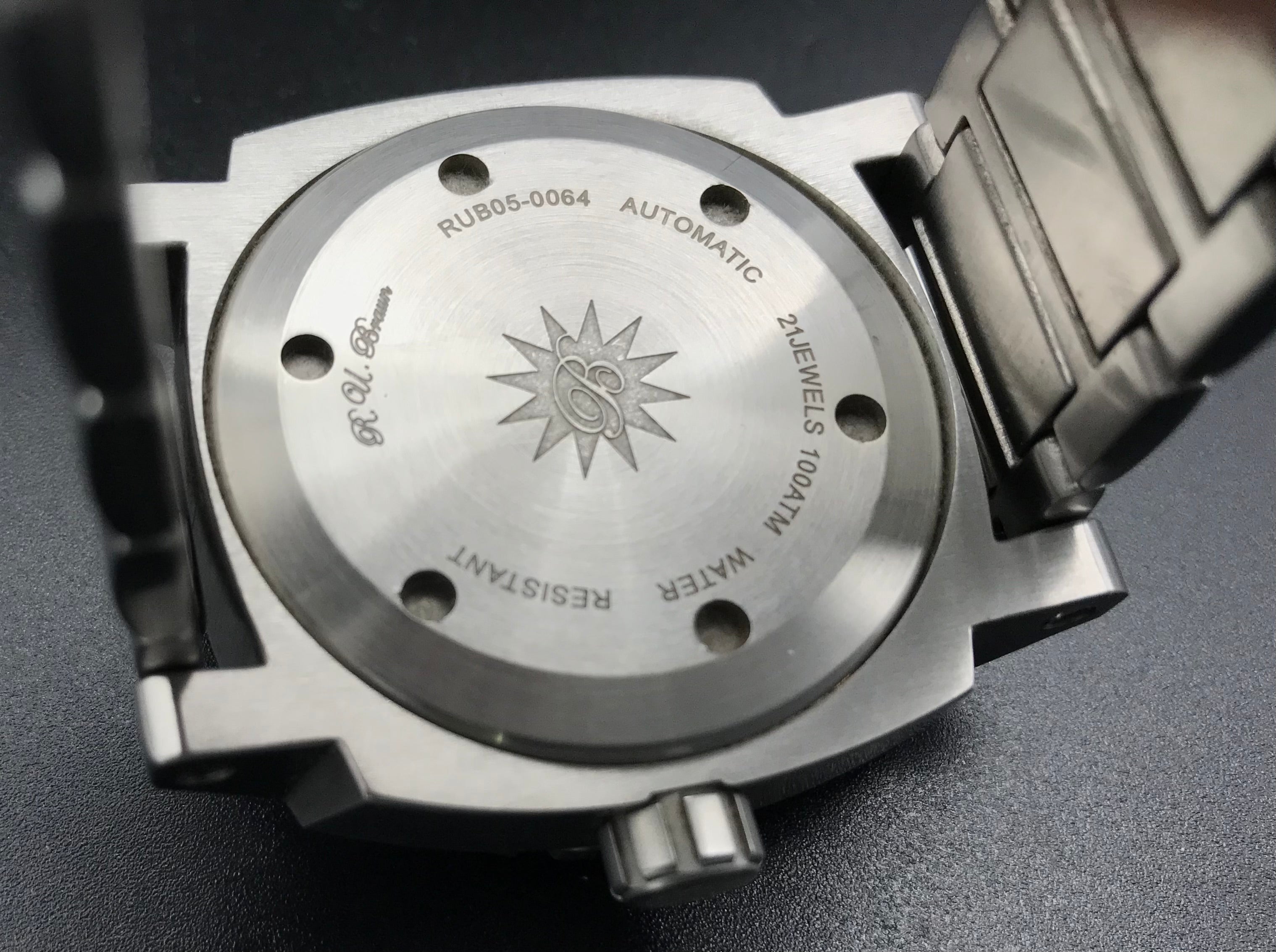 Silberne Raoul U. Braun Uhr