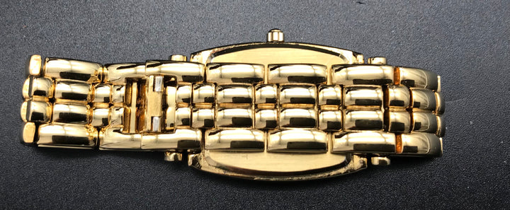 Gold-schwarze Krug-Baümen Diamond Tuxedo Uhr