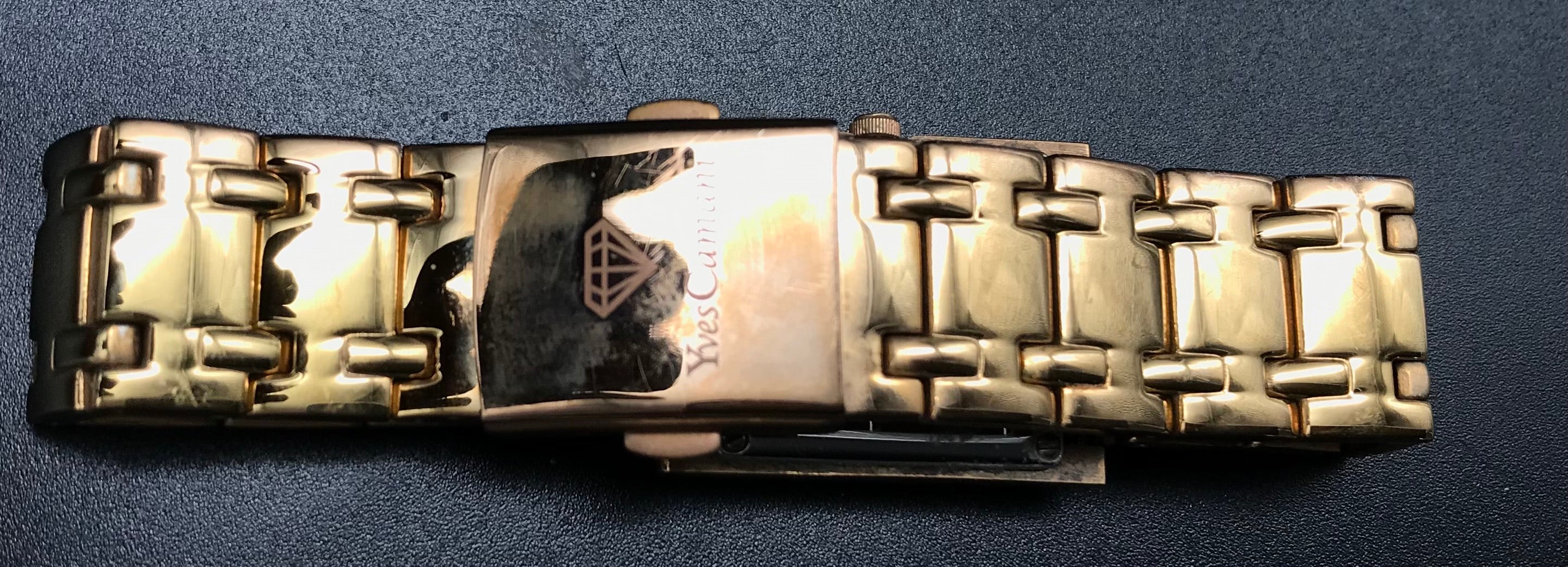 Roségoldene YvesCamani Armbanduhr