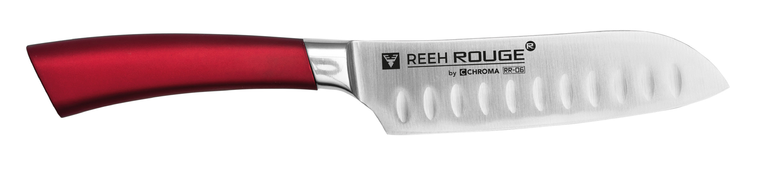 RR-06 REEH ROUGE by CHROMA – Kleines Santoku 12 cm