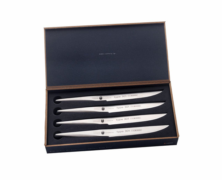 P‑16 CHROMA Type 301 Steakmesser-Set, 4-teilig – Design by F.A. Porsche  (1109)