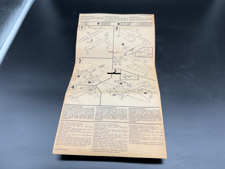 AIRFIX WHIRLWIND Mk 1 Modellbausatz