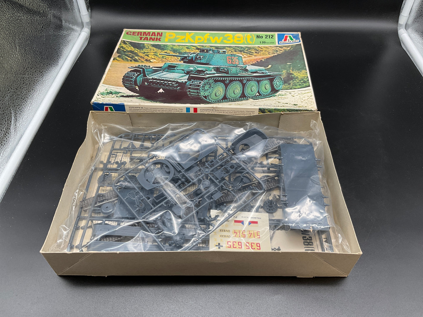ITALAEREI German Tank PzKpfw38(t) Modellbausatz