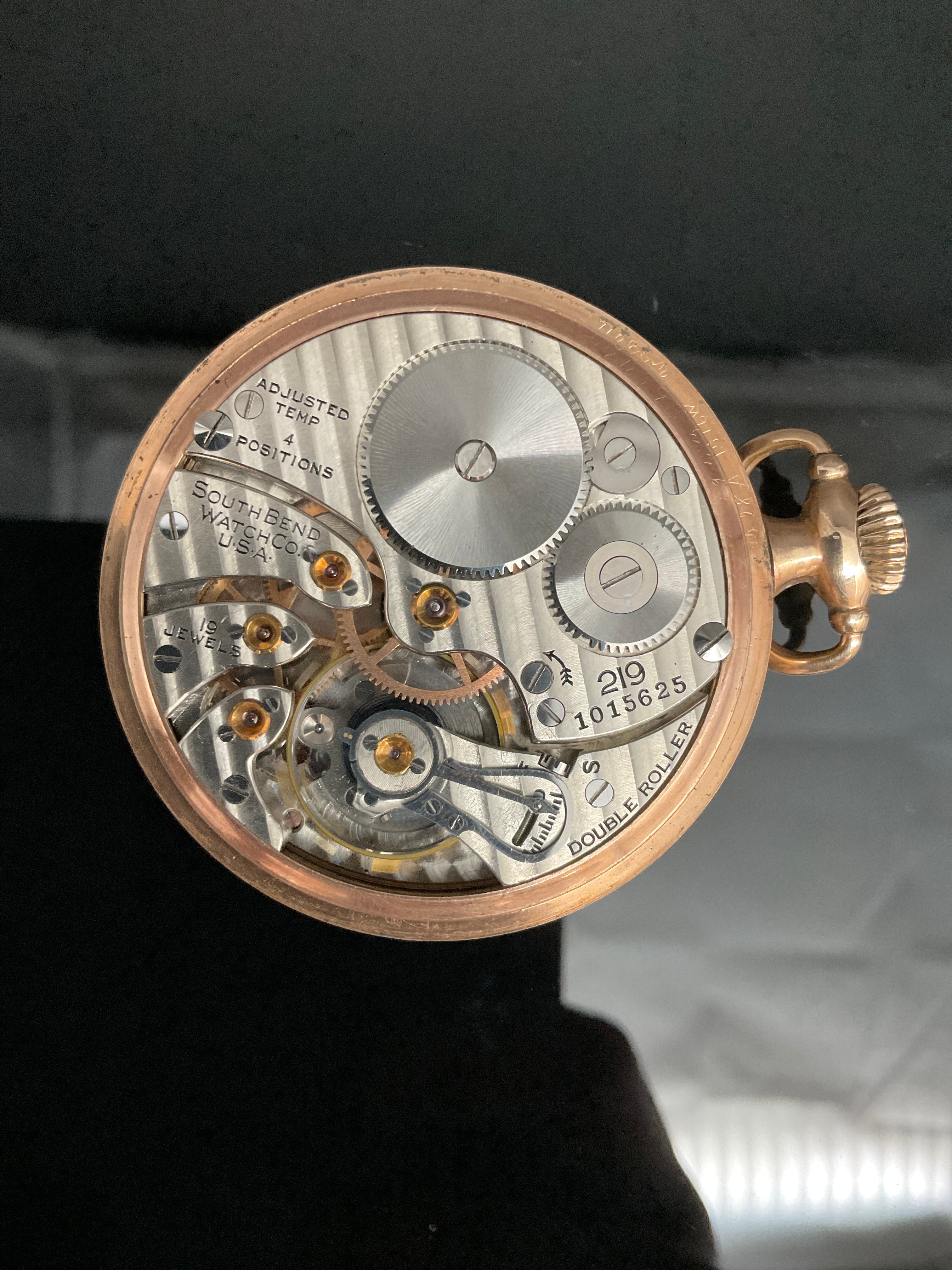South Bend Taschenuhr   905