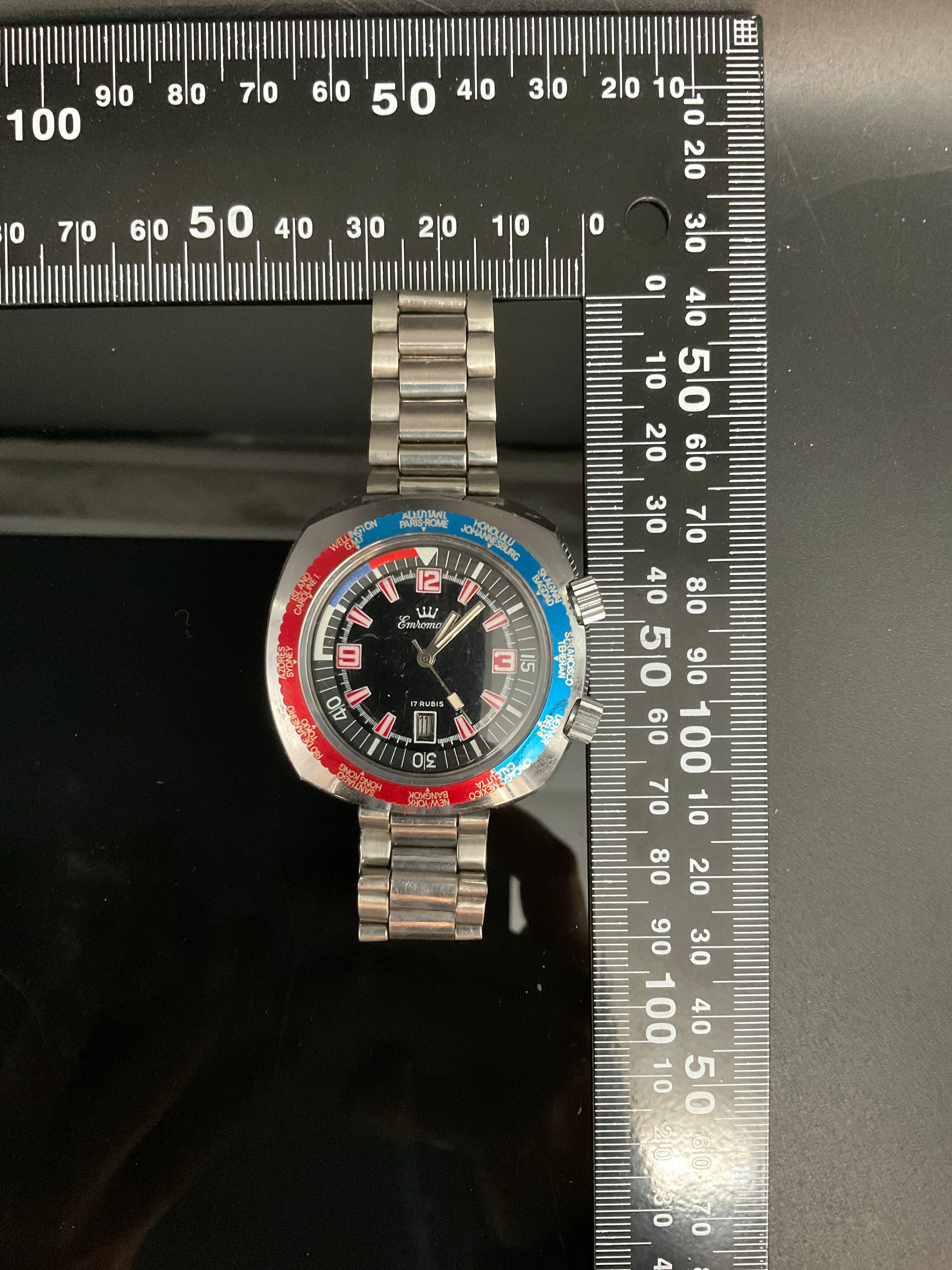 Emromatic 17 Rubis Armbanduhr   905