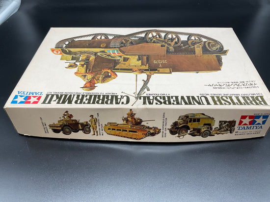 TAMIYA BRITISH UNIVERSAL CARRIER MkII Modellbausatz