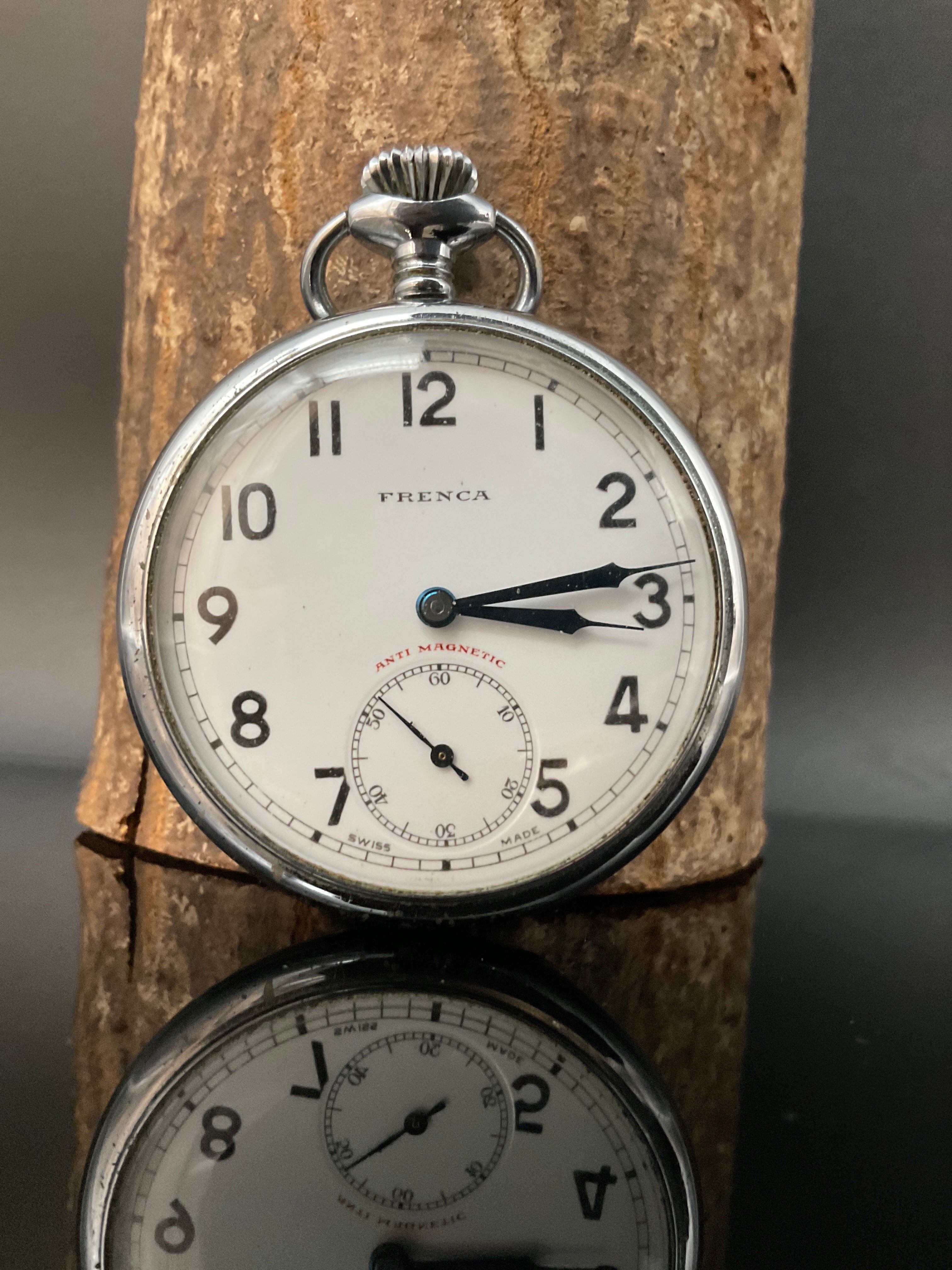 Frenca Antimagnetic Taschenuhr 905