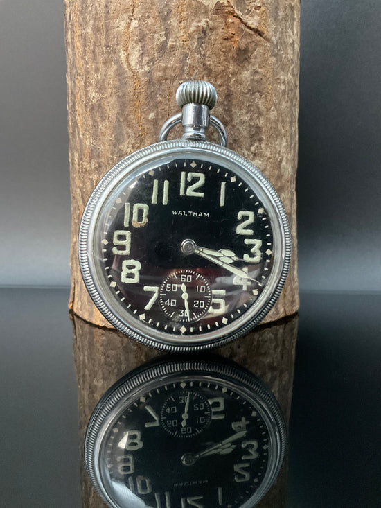 Waltham Militär Taschenuhr   905
