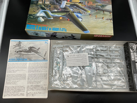 DRAGON Mistel 5 He 162A-2 w/ARADO E-377a Modellbausatz