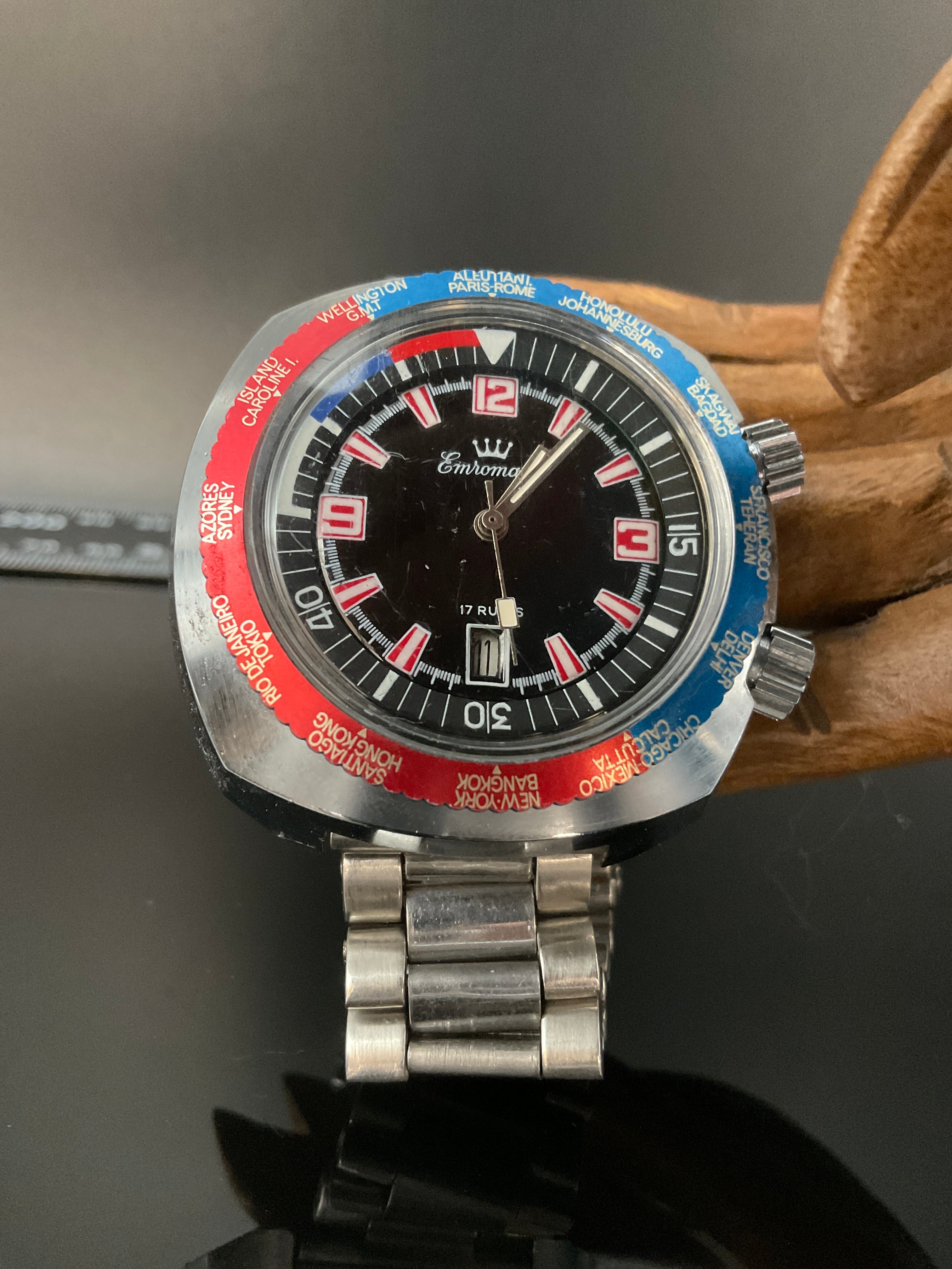 Emromatic 17 Rubis Armbanduhr   905