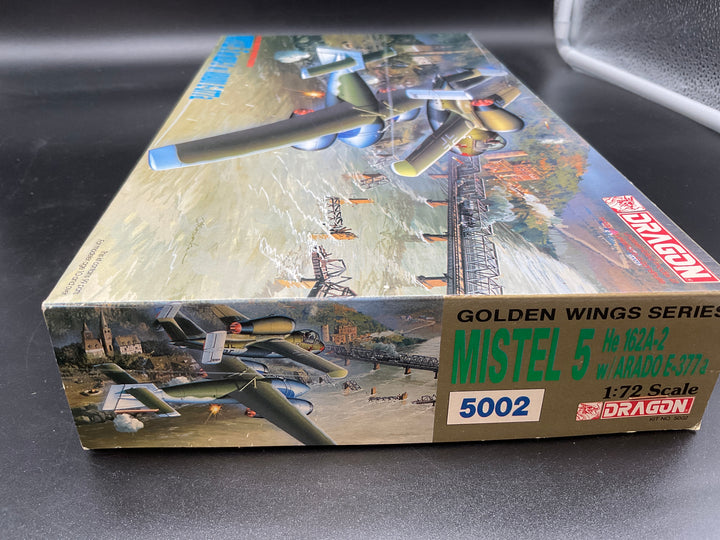DRAGON Mistel 5 He 162A-2 w/ARADO E-377a Modellbausatz