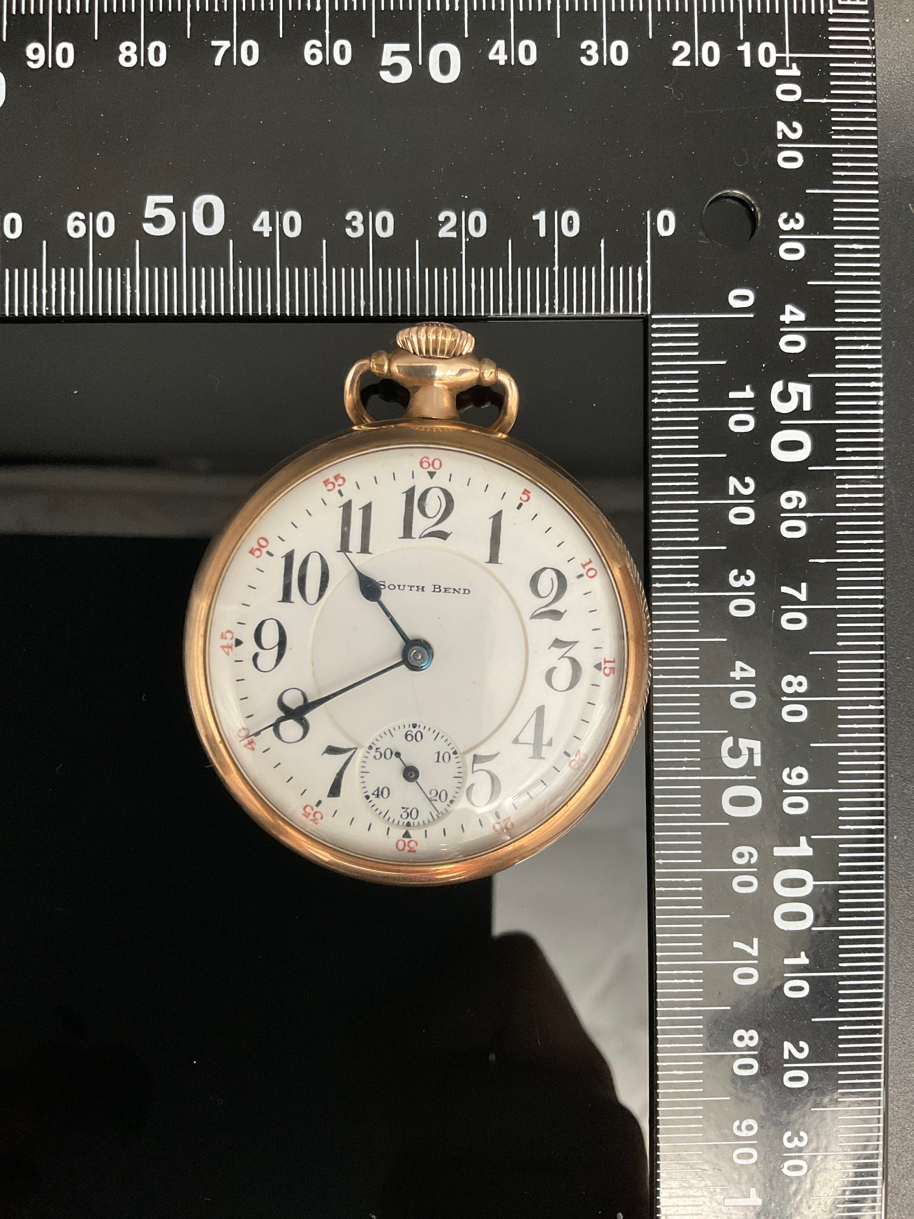 South Bend Taschenuhr   905